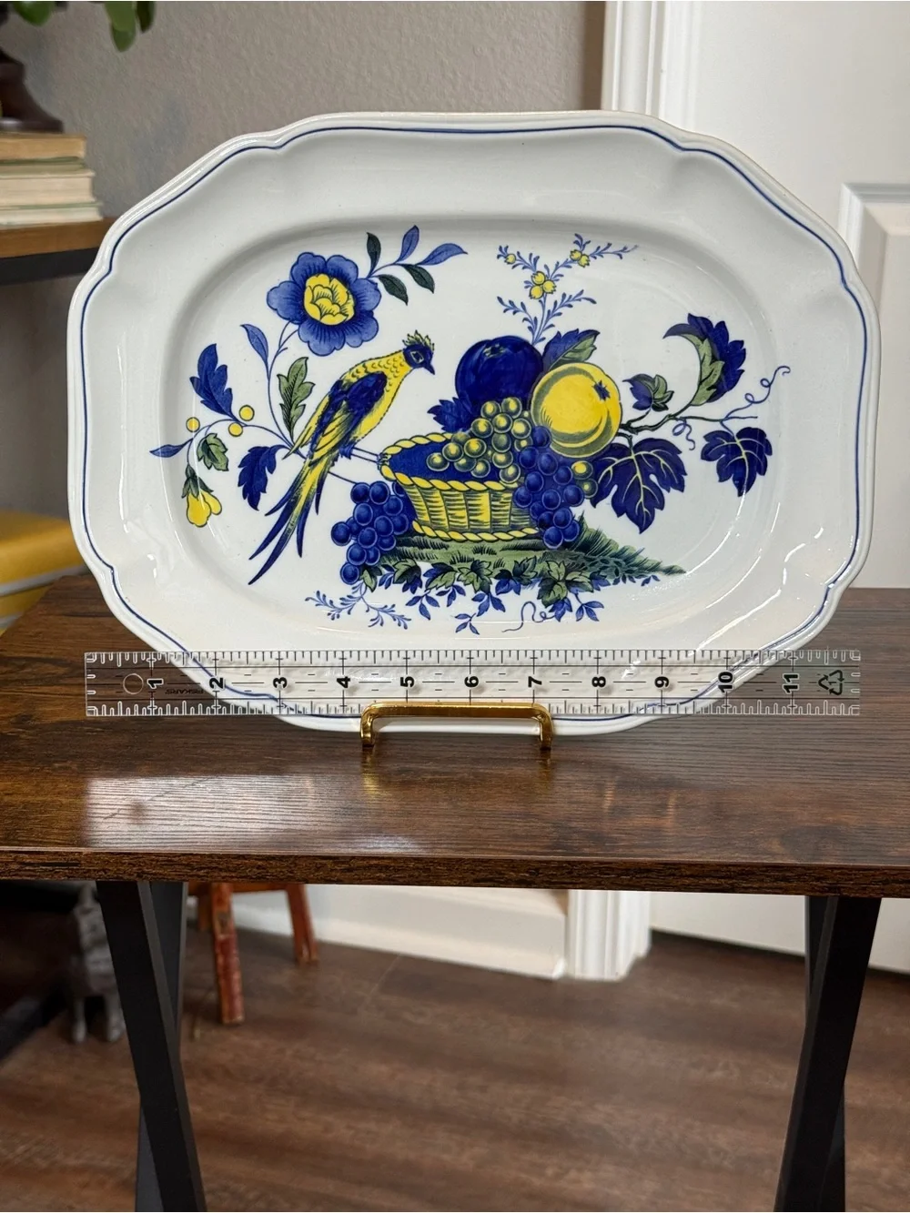 Vintage Spode Blue Bird Oval Platter
